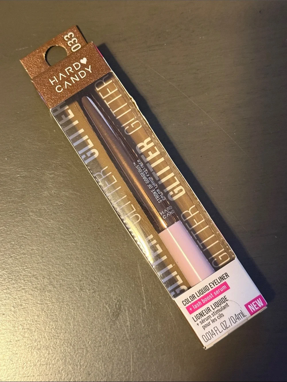 Hard Candy Liquid Eyeliner with Lash Boost Serum in Espresso my Feelings NEW 🌻